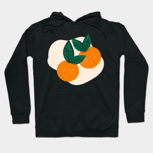 oranges with leaves Hoodie